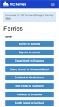 Mobile Screenshot of ncferries.com